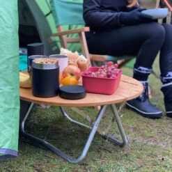 Round Folding Picnic Table -Outdoor Camping Gear 92A2A930 6B01 437E B910 88119CF00024 medium