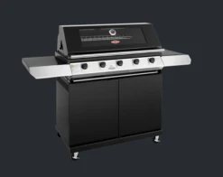 Electrolux Beefeater 1200 Series Black Enamel 5 Burner Mobile BBQ