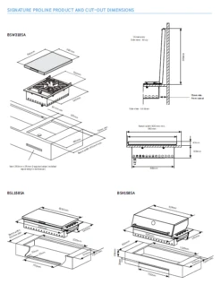 Beefeater Proline FFD BBQ With Hood - BeefEater -Outdoor Camping Gear BSH158SA 2
