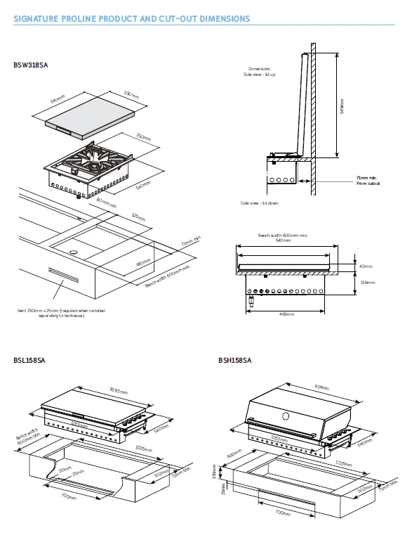 Beefeater Proline FFD BBQ With Lid - BeefEater 7 Beefeater Proline FFD BBQ With Lid - BeefEater - Image 5