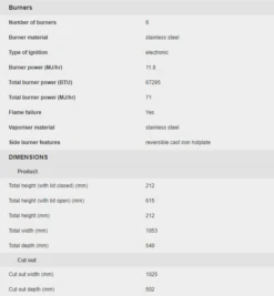 Beefeater Proline FFD BBQ With Lid - BeefEater 17 Beefeater Proline FFD BBQ With Lid - BeefEater -Outdoor Camping Gear BSL158SA 5